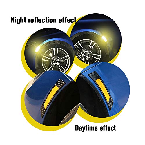 Reflective Tape Caution Warning Safety Reflector Strips Sticker Waterproof 3D Reflective Car image 14