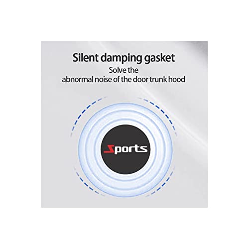 (8 pcs) Universal Car Door Shock Absorber Car Door Protection Sticker,Buffer Bumper Cushion Car Door Shock Absorbing Gaskets image 2