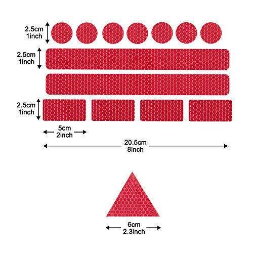 Strong Reflective Stickers High-Intensity Night Visibility Decals Safety Warning Diamond Grade Waterproof Self Adhesive image 11