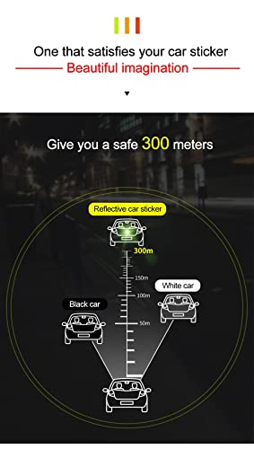 Car Door Guard Sailboat Reflective Strip Anti-Collision Warning Sticker Safety Mark Scratch-Proof Tape Reflective Door Stickers image 4