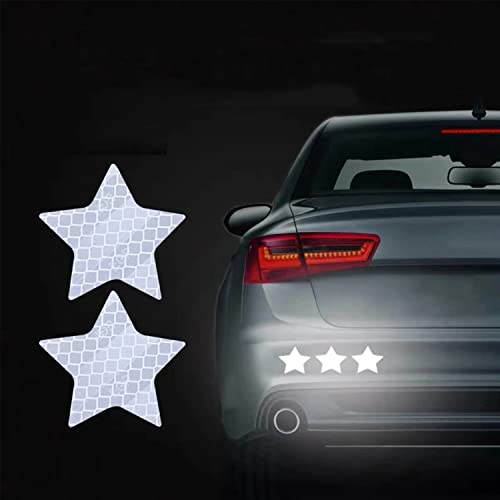 10Pcs Car Truck Bumper Safety Reflective Warning Strip Night Driving Riding Safety Stickers Motorcycle Bicycles Safety Sticker image 11