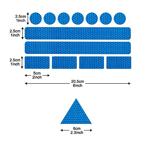 Strong Reflective Stickers High-Intensity Night Visibility Decals Safety Warning Diamond Grade Waterproof Self Adhesive image 9