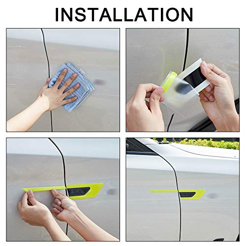 3D Strong Reflective Stripe Stickers for Car Fender Bumper High-Intensity Night Visibility Reflective Decal Safety Warning Diamond Grade Universal image 16
