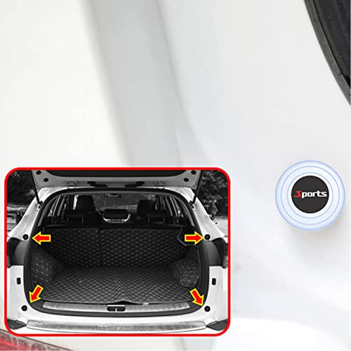(8 pcs) Universal Car Door Shock Absorber Car Door Protection Sticker,Buffer Bumper Cushion Car Door Shock Absorbing Gaskets image 3