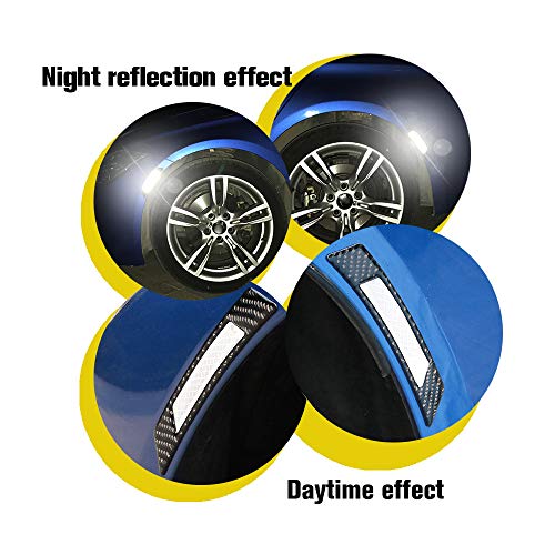 Reflective Tape Caution Warning Safety Reflector Strips Sticker Waterproof 3D Reflective Car image 18
