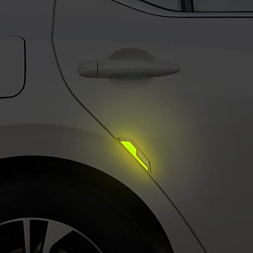 4PCS Carbon Fiber Car Door Stickers Decal Protection Car Side Sticker image 18