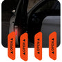 Yellow Car Door Open Reflective Warning Stickers - 4 Pcs