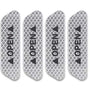 Yellow Car Door Open Reflective Warning Stickers - 4 Pcs