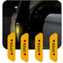 Yellow Car Door Open Reflective Warning Stickers - 4 Pcs