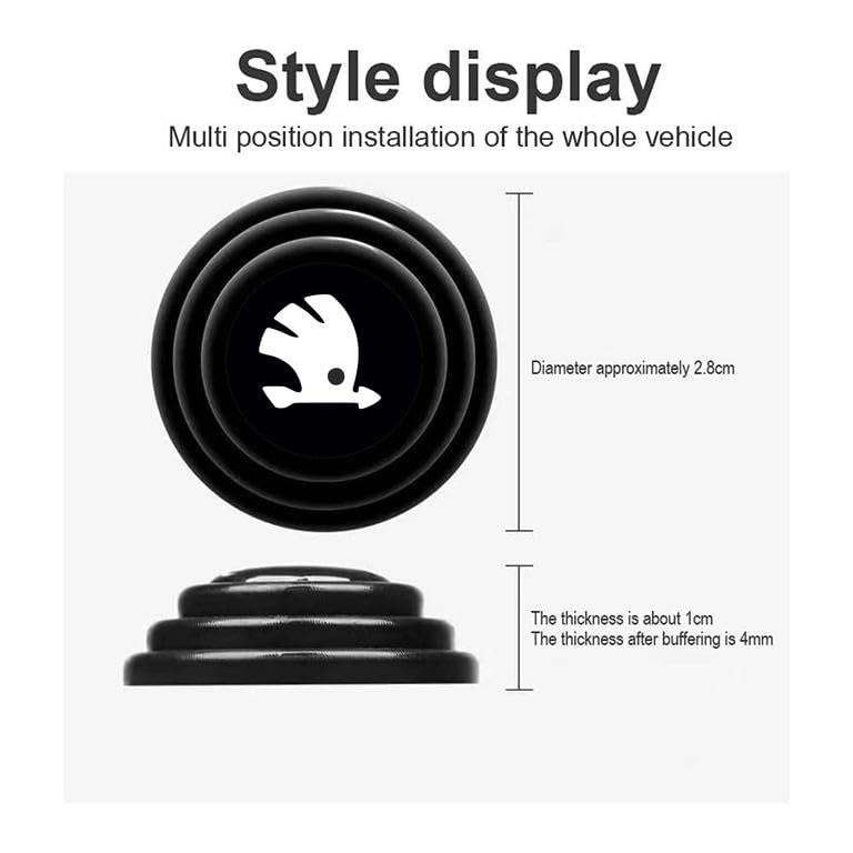 Car Door Shock Absorber Pads for Skoda - 16 Pcs