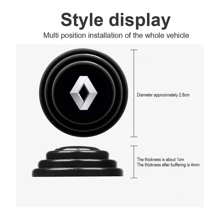 Car Door Shock Absorber Pads for Renault - 16 Pcs