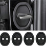 Car Door Lock Protector & Shock Absorber Pads - 4 Pcs