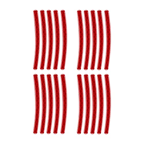Night Reflective Car Wheel Safety Warning Stripe Decals Stickers Car Motorcycle Bike Wheel Stickers image 19