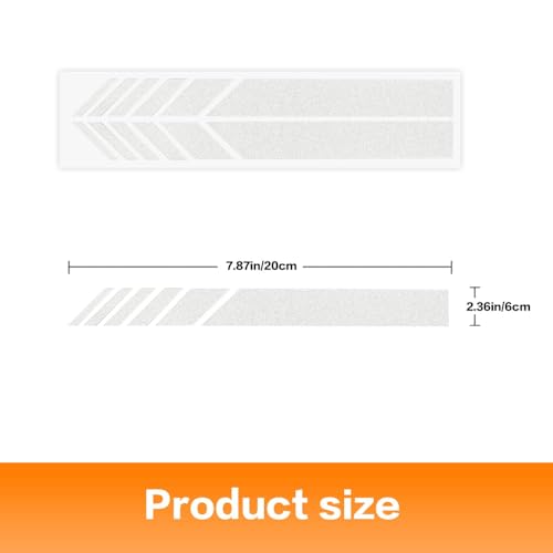 4Pcs Car Rear View Mirror Stickers Decor,DIY Car Body Side Decal Stripe Decals,Laminated Stickers,Waterproof Reflective Car Side Stickers image 4