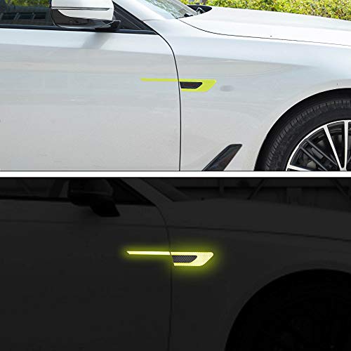 3D Strong Reflective Stripe Stickers for Car Fender Bumper High-Intensity Night Visibility Reflective Decal Safety Warning Diamond Grade Universal image 18