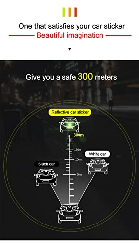 Auto Triangle Warning Sticker Reflective Warning Sticker Anti-Collision Decorative Decal for Car Body Motorcycle Helmet image 4