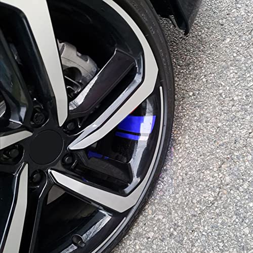 (6 Pcs) Fits 18''- 21'' Wheel Decals Hash Stripe Stickers Wheels, Reflective Car Wheel Rim Decal Stripes Decoration Accessories image 16