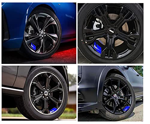 (6 Pcs) Fits 18''- 21'' Wheel Decals Hash Stripe Stickers Wheels, Reflective Car Wheel Rim Decal Stripes Decoration Accessories image 18