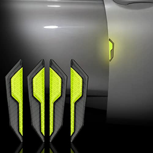 4PCS Carbon Fiber Car Door Stickers Decal Protection Car Side Sticker image 14