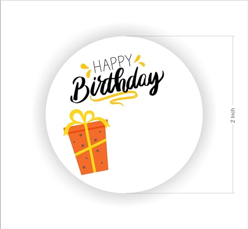 Gift Tags Name Tags Stickers, Wishes Note Stickers, 80 Pieces, 2inches, Round, 5 Unique Designs, Made of Sticker Paper, Stickers Party Favors Envelope Packages Seals image 2