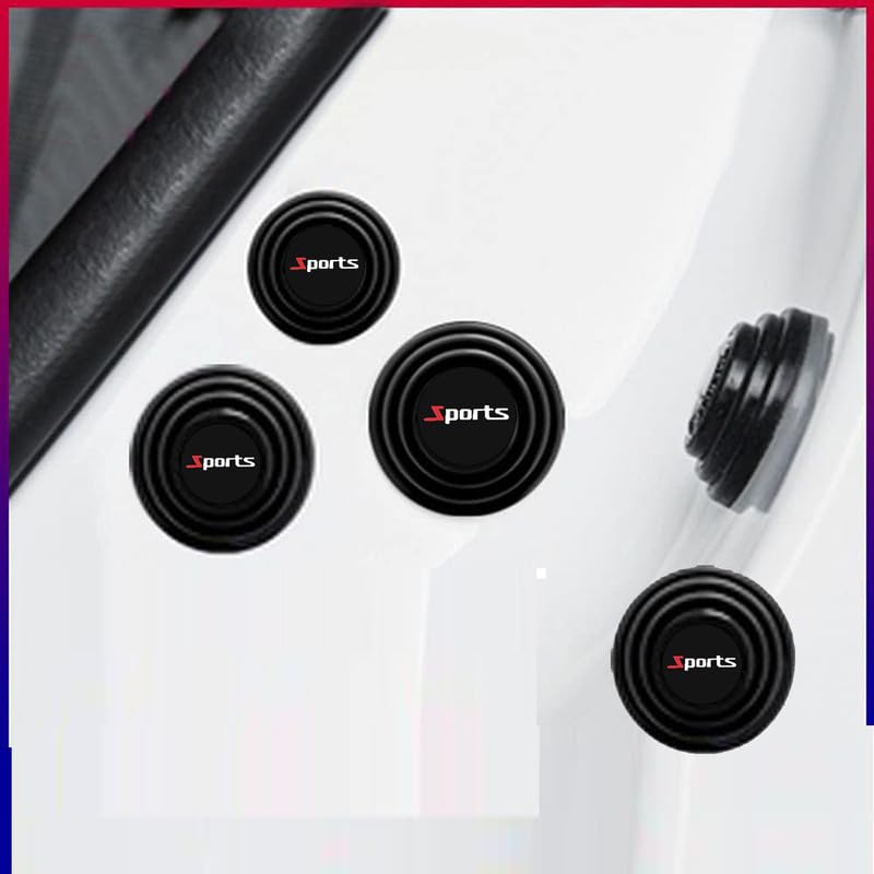 (8 pcs) Universal Car Door Shock Absorber Car Door Protection Sticker,Buffer Bumper Cushion Car Door Shock Absorbing Gaskets