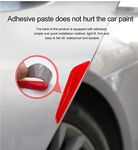 Car Door Guard Sailboat Reflective Strip Anti-Collision Warning Sticker Safety Mark Scratch-Proof Tape Reflective Door Stickers image 7