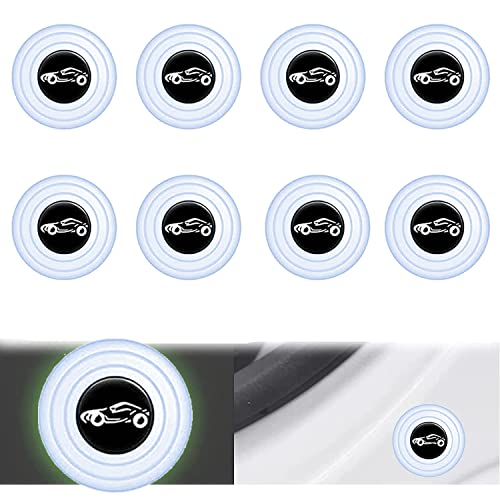 (8 pcs) Universal Car Door Shock Absorber Car Door Protection Sticker,Buffer Bumper Cushion Car Door Shock Absorbing Gaskets