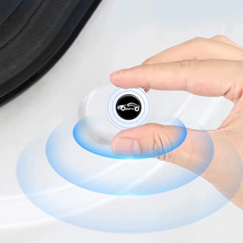 (8 pcs) Universal Car Door Shock Absorber Car Door Protection Sticker,Buffer Bumper Cushion Car Door Shock Absorbing Gaskets image 4